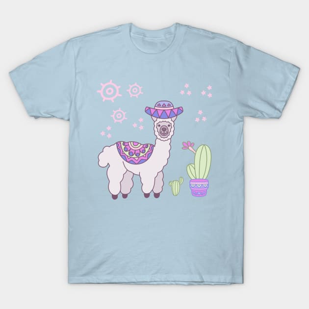 Alpaca T-Shirt by Mashmuh